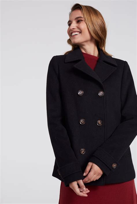 peacoat in wool 